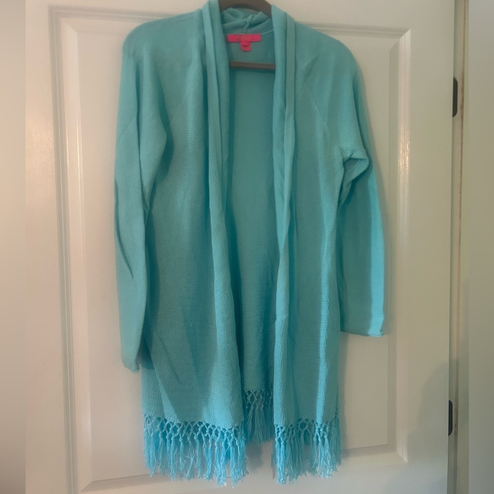 EUC Lilly Pulitzer Tatum cardigan; size Small